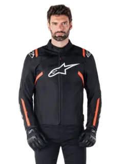 Alpinestars T-SPS v2 Svart/Hvit/Rød S Sportslig og kul jakke fra Alpinestars