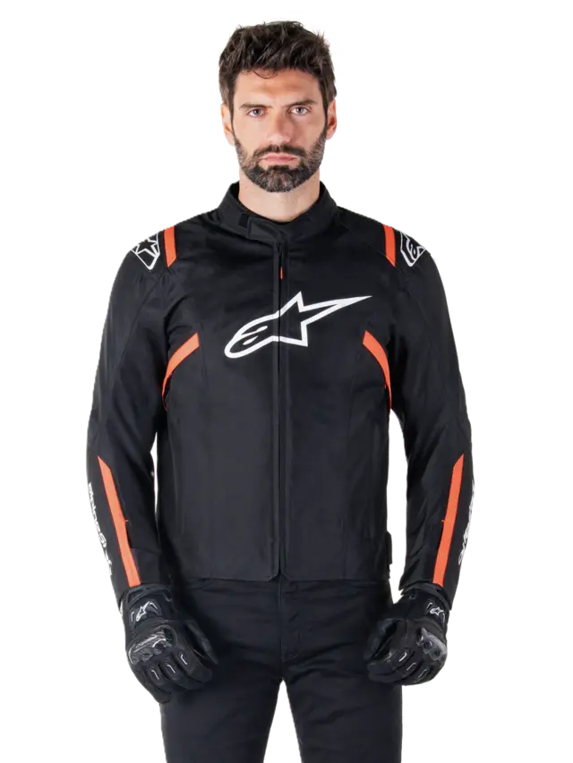 Alpinestars T-SPS v2 Svart/Hvit/Rød S Sportslig og kul jakke fra Alpinestars 