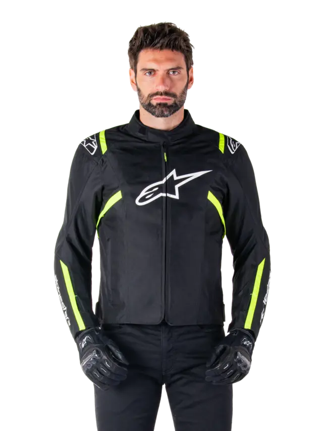 Alpinestars T-SPS v2 Svart/Hvit/Gul Sportslig og kul jakke fra Alpinestars 