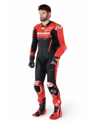 Alpinestars Skinndress 1-pcs GP-R7 Svart/Rød Heldress