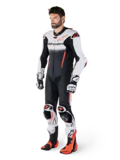 Alpinestars Skinndress 1-pcs GP-R7 52 Hvit/Sort/Rød Heldress