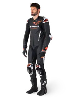 Alpinestars Skinndress 1-pcs GP-R7  58 Svart/Hvit/Rød Heldress