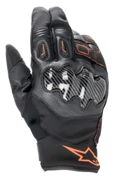 Alpinestars Hanske SMX-1 Svart/Rød Kort og behagelig Drystar Hanske