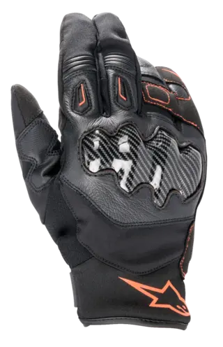 Alpinestars Hanske SMX-1 Svart/Rød Kort og behagelig Drystar Hanske
