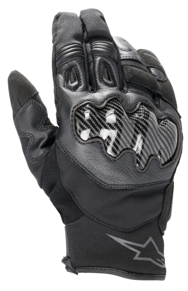 Alpinestars Hanske SMX-1 Svart Kort og behagelig Drystar Hanske 