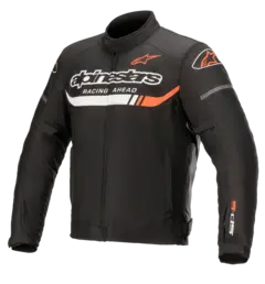 Alpinestars Jakke T-SPS Ignition Svart/Rød fluoriserende