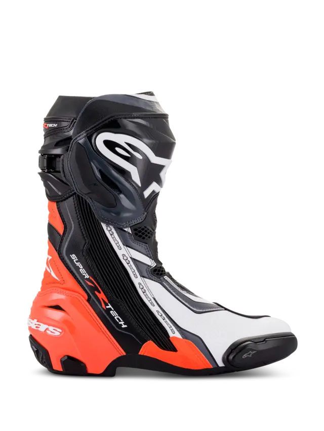 Alpinestars Supertech R v2 Sv/Rød/Hvit44 Den ultimate Racingstøvelen 