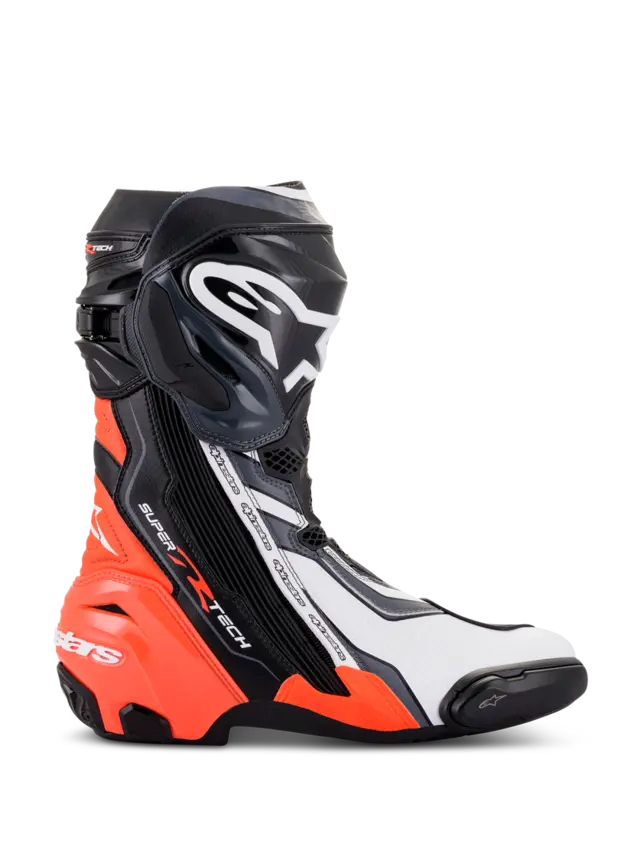 Alpinestars Supertech R v2 Sv/Rød/Hvit43 Den ultimate Racingstøvelen 