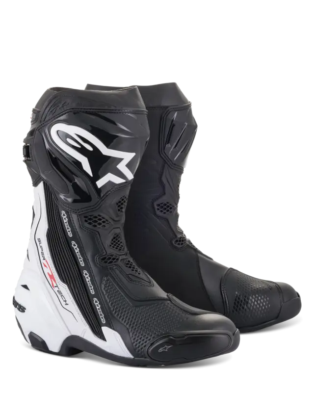 Alpinestars Supertech R v2 Svart/Hvit Den ultimate Racingstøvelen 