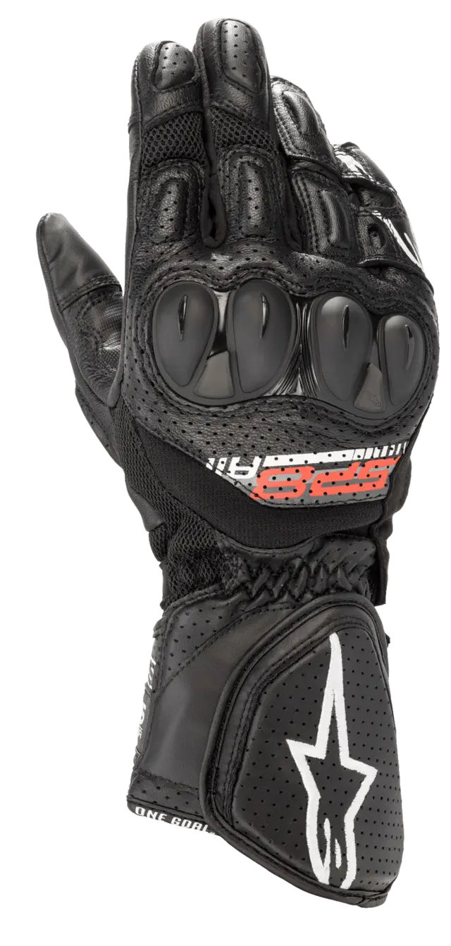 Alpinestars  SP-8 Air v3 Svart Luftig Racinghanske fra Alpinestars 