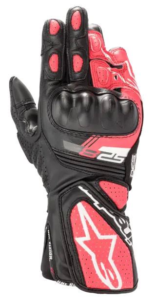 Alpinestars Dame SP-8 v3 Svart/Rosa Topp Racinghanske fra Alpinestars