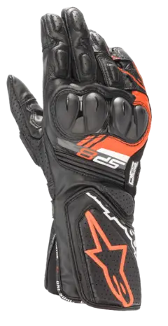 Alpinestars Hanske SP-8 v3 Svart/Rød S Topp Racinghanske fra Alpinestars