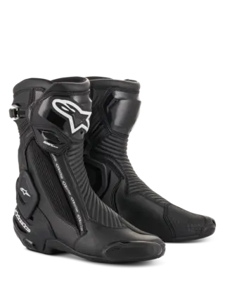 Alpinestars Støvel SMX Plus v2 Svart Behagelig Racingstøvel fra Alpinestars