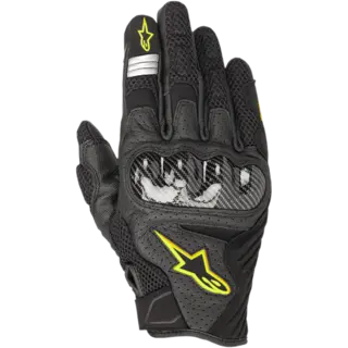 Alpinestars Hanske SMX-1 Air v2 Svart/Fluorgul sommerhanske