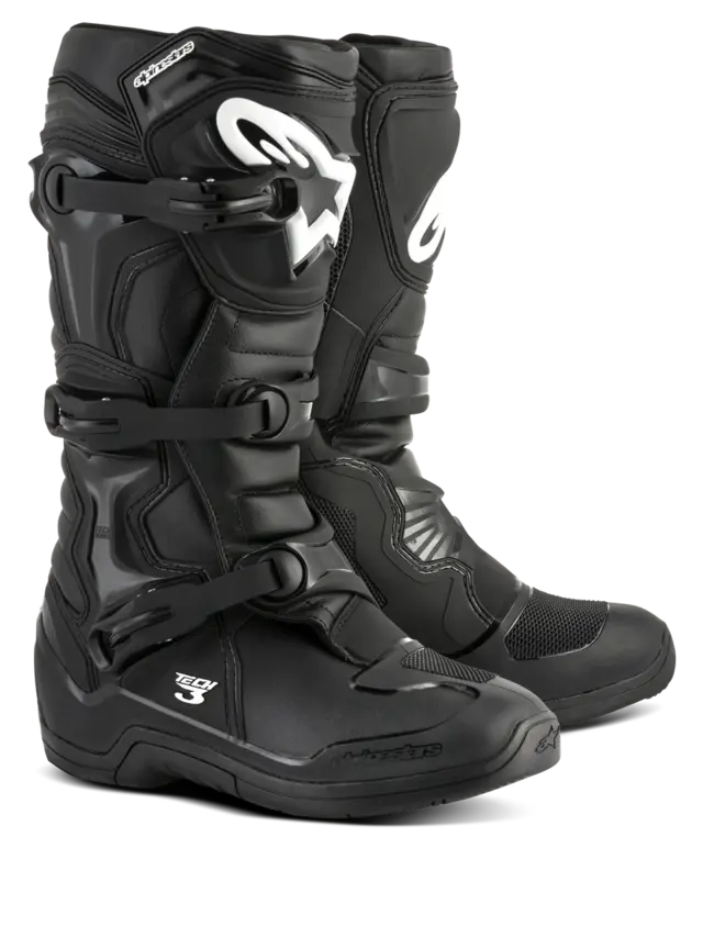 Alpinestars Støvel Tech 3 Svart 38 Skikkelige adventure/crosstøvler 