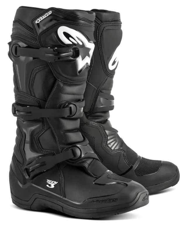 Alpinestars Støvel Tech 3 Svart Skikkelige adventure/crosstøvler 