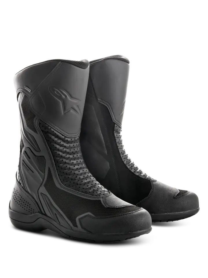 限定１点★alpinestars★マルチエアー XCR ゴアテックス ブーツ Alpinestars Air Plus XCR Gore-Tex® v2 Svart - MC-Utstyr AS
