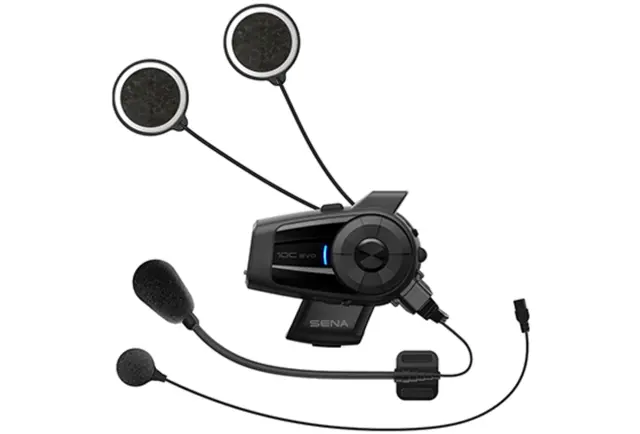 Sena 10C EVO Intercom 1-Pakning Intercom med kamera og HD-høytalere 