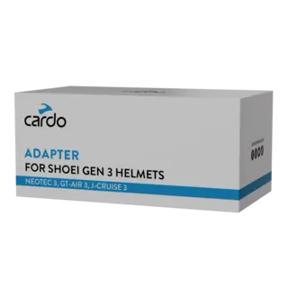 Cardo ADAPTER FOR SHOEI GEN 3 HELMETS Passer GT-AIR 3 / NEOTEC 3 / J-Cruise 3