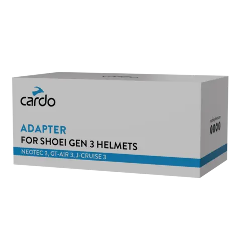Cardo ADAPTER FOR SHOEI GEN 3 HELMETS Passer GT-AIR 3 / NEOTEC 3 / J-Cruise 3