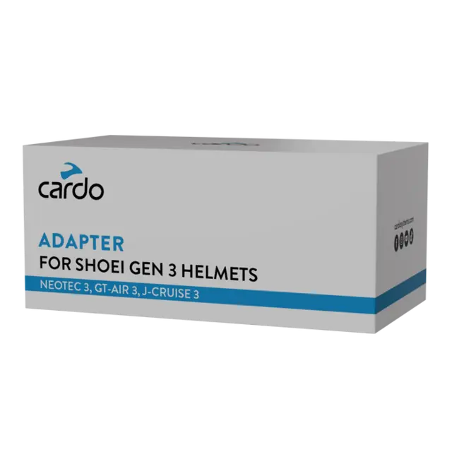 Cardo ADAPTER FOR SHOEI GEN 3 HELMETS Passer GT-AIR 3 / NEOTEC 3 / J-Cruise 3 