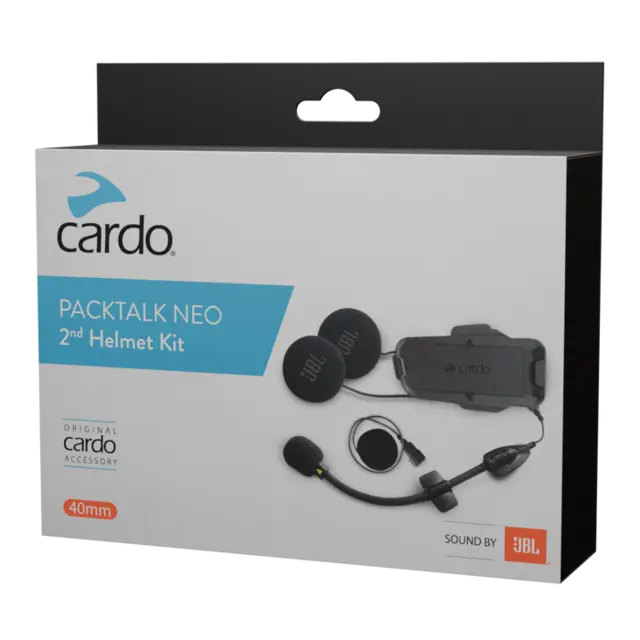 Cardo Packtalk NEO 2ND HELMET KIT - JBL JBL - Audio Kit 