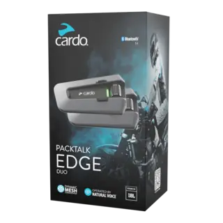 Cardo Packtalk EDGE - 2-Pakning JBL - Intercom DUO sett