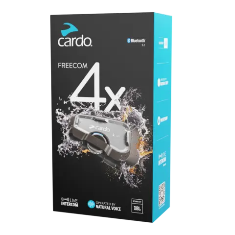 Cardo Freecom 4X SINGLE JBL - Intercom Single sett