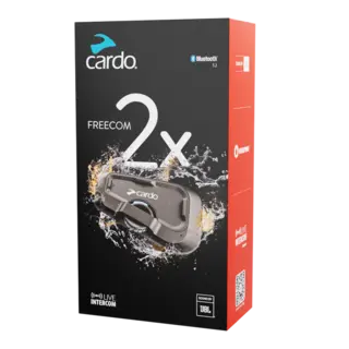 Cardo Freecom 2X SINGLE JBL - Intercom Single sett