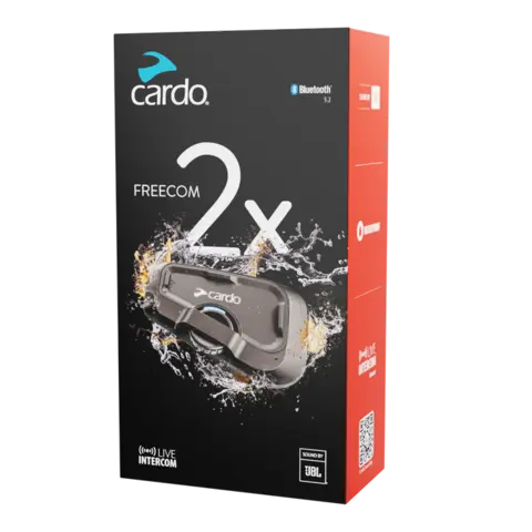 Cardo Freecom 2X SINGLE JBL - Intercom Single sett