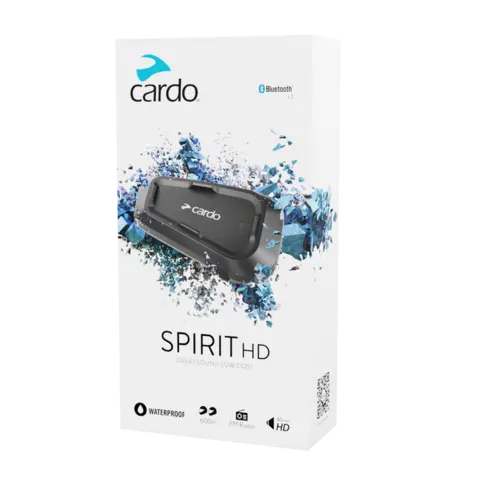 Cardo Spirit HD Single Intercom Single sett