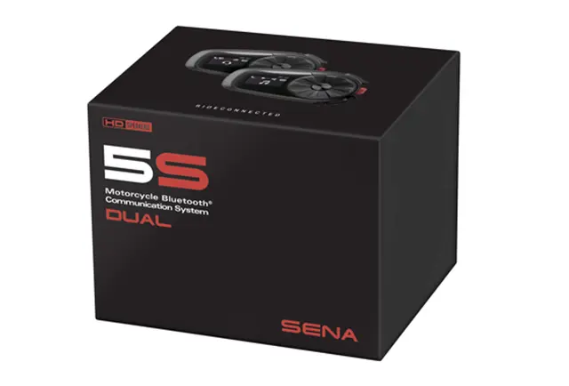 Sena 5S Intercom 2-Pakning Praktisk Bluetooth-Intercom fra Sena 