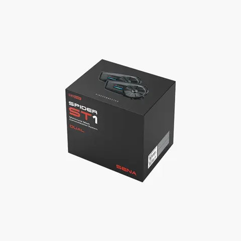 Sena SPIDER ST1 Intercom 2-Pakning Genial Mesh-Intercom fra Sena