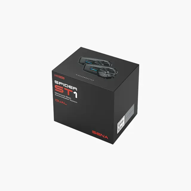 Sena SPIDER ST1 Intercom 2-Pakning Genial Mesh-Intercom fra Sena 