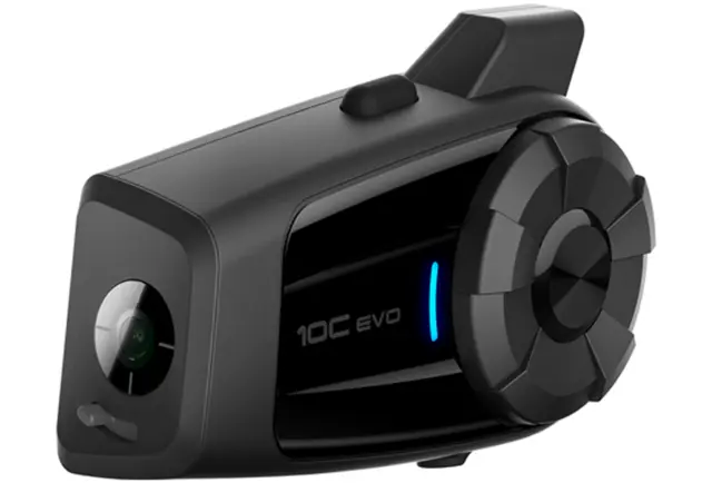 Sena 10C EVO Intercom 1-Pakning Intercom med kamera og HD-høytalere 