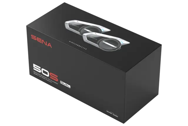 Sena 50S Intercom 2-Pakning Bluetooth, Mesh og med HK-høytalere 