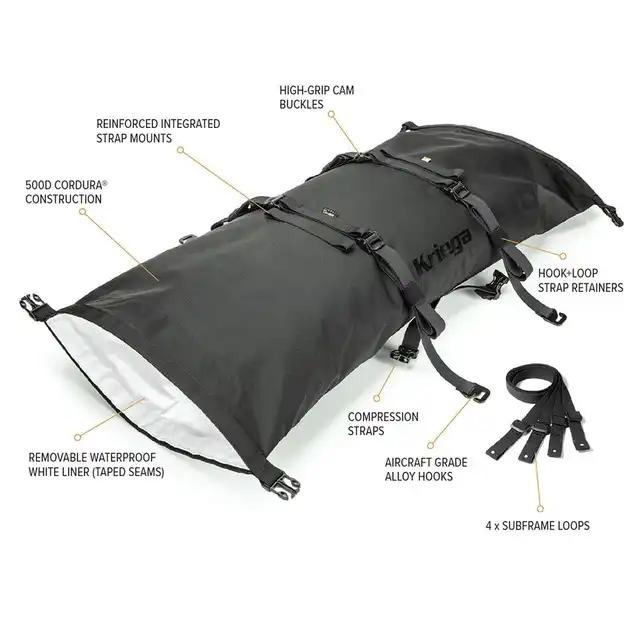 KRIEGA ROLLPACK 40 - LIME Meget praktisk Rollpack fra Kriega 