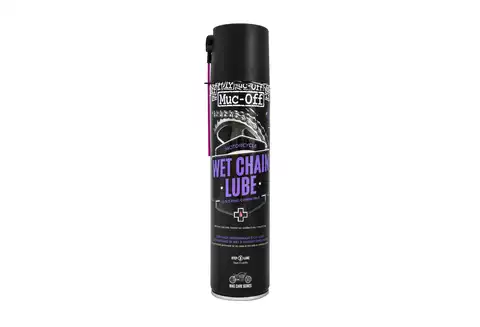 Muc-Off Wet Chain Lube 400ml Kjedespray for bane og high performance