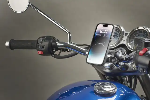 Interphone Quiklox Riser/Bar Clamp Mount 