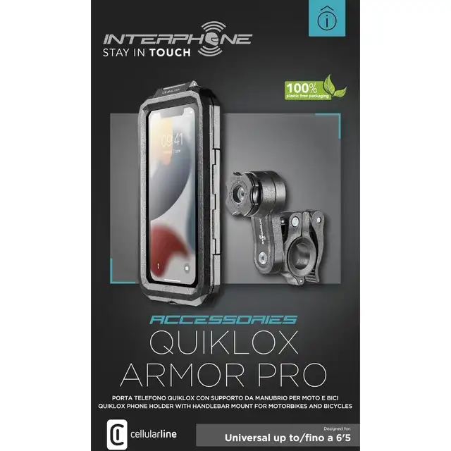 Interphone Quiklox Armor Pro Mobilholder 