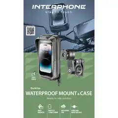 Interphone Quiklox Pro + Handlebar Mount