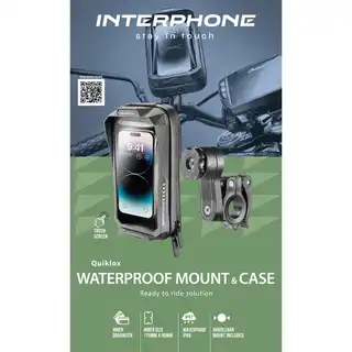 Interphone Quiklox Pro + Handlebar Mount