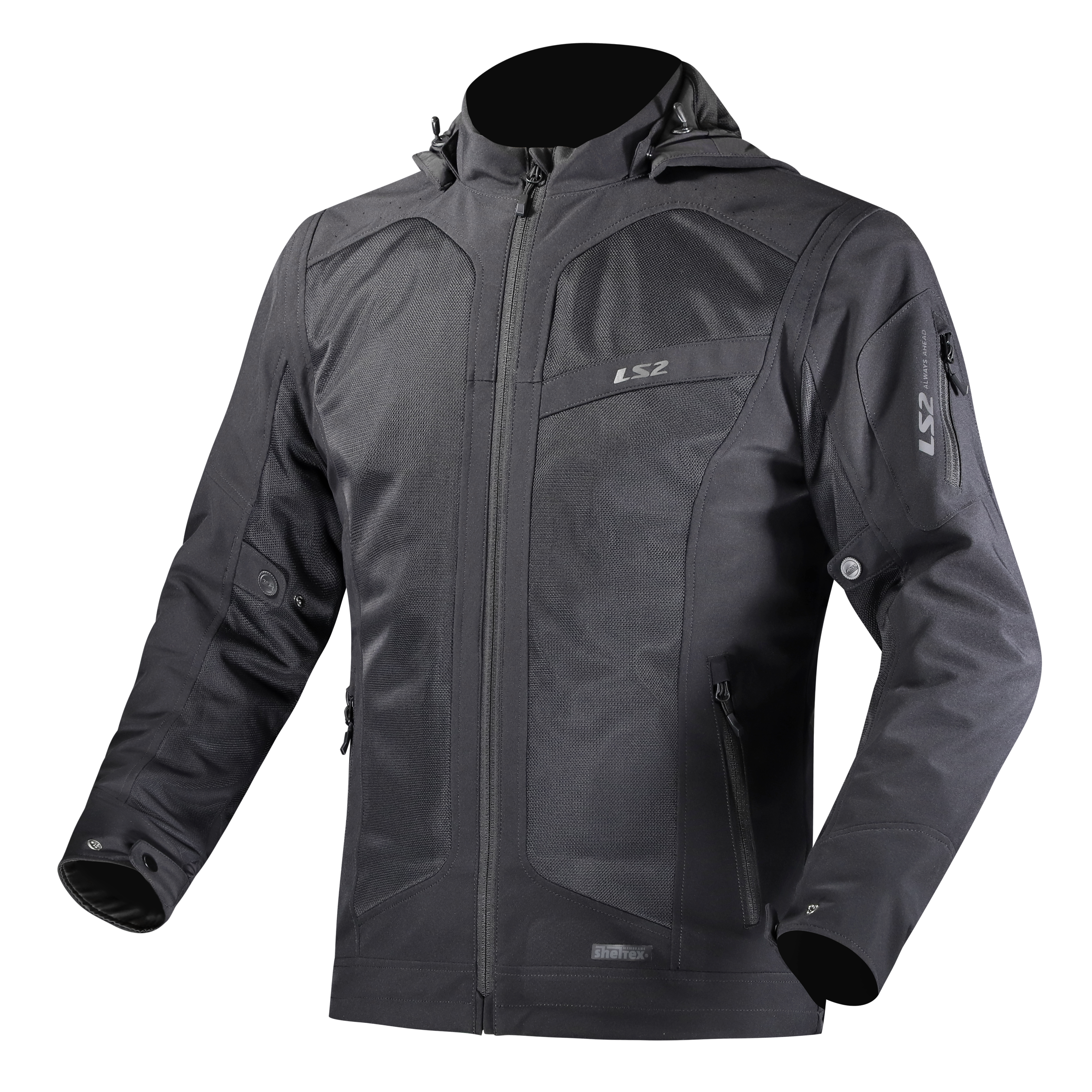 LS2 MC-Jakke Bolton AIr Svart 54/XL