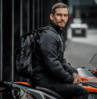 KRIEGA BACKPACK - MAX 28 - VANNTETT Vanntett sekk til kjøring i altslags vær