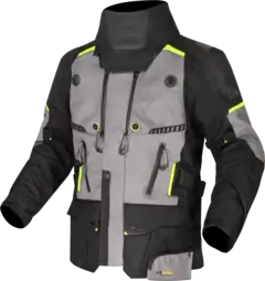 LS2 MC-Jakke Apollo Grå/Rød