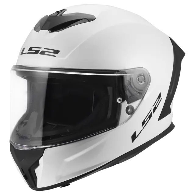 LS2 MC-Hjelm FF820 Rapid III Gloss Hvit 2XL 