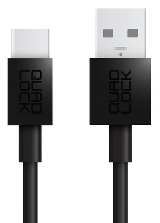 QUAD LOCK USB A to USB C Cable - 20 cm QUADL USB-A TO USB-C CABLE 20CM