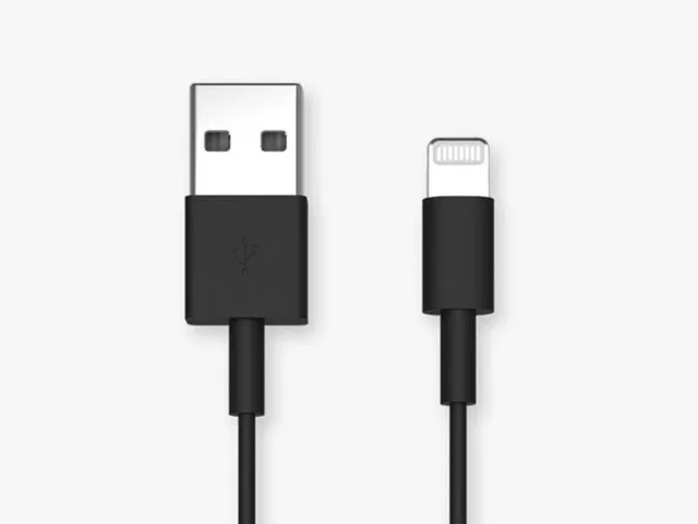 QUAD LOCK USB to Lightning cable - 20 cm QUADL USB-A TO LIGHTNING CABLE 20CM 