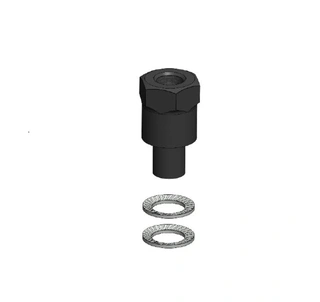 QUAD LOCK Mirror Stem Mount Adapter Kit Adaptersett for Speilfeste