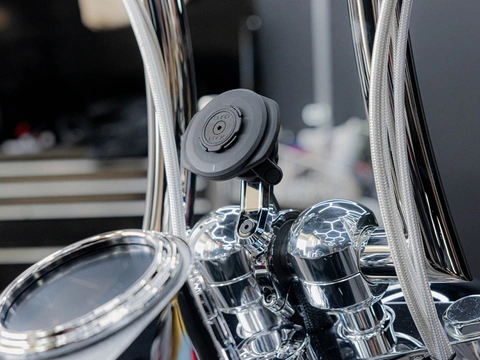 QUAD LOCK Pro Chrome Mount - Large Styrefeste Quad Lock